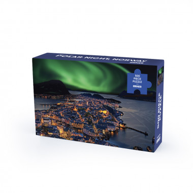  Jigsaw puzzle Polar night, Norway 500 elements: photo - ORNER 