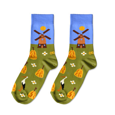  Носки «Мельница»: фото - ORNER 