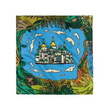  Платок «Щебет»: фото - ORNER 