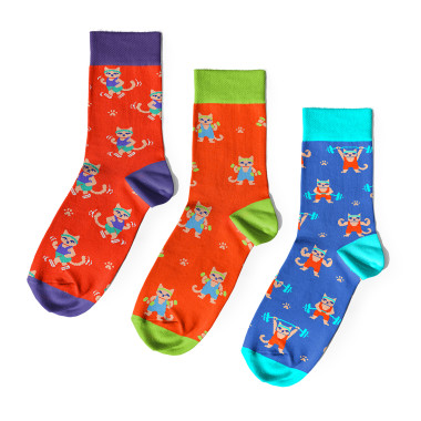  Набор носков «МЯУстера спорта»: фото - ORNER 