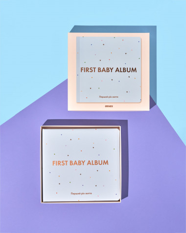  Photo album FIRST BABY ALBUM blue: photo - ORNER 