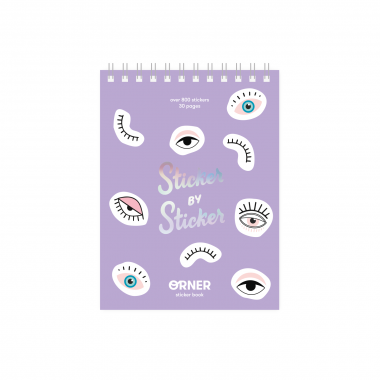  Sticker book фиолетовый: фото - ORNER 