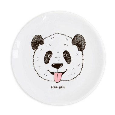  Panda yum-yum Plate: photo - ORNER 