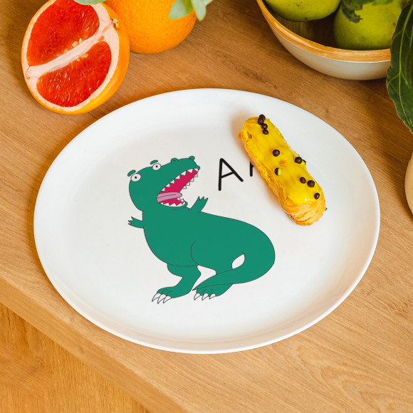  Plate Dinosaur AAA: Photo - ORNER 