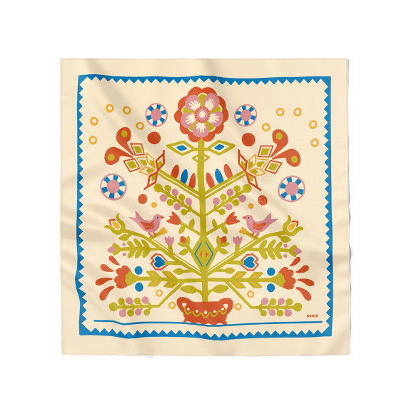  Платок «Символ жизни» светлый: Фото - ORNER 