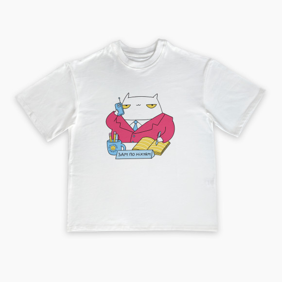  T-shirt ORNER x Maliunok “Deputy” milky: Photo - ORNER 