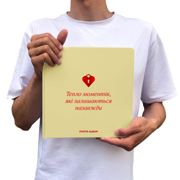  Photo album “Warm moments” beige: Photo - ORNER 