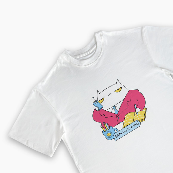  T-shirt ORNER x Maliunok “Deputy” milky: Photo - ORNER 