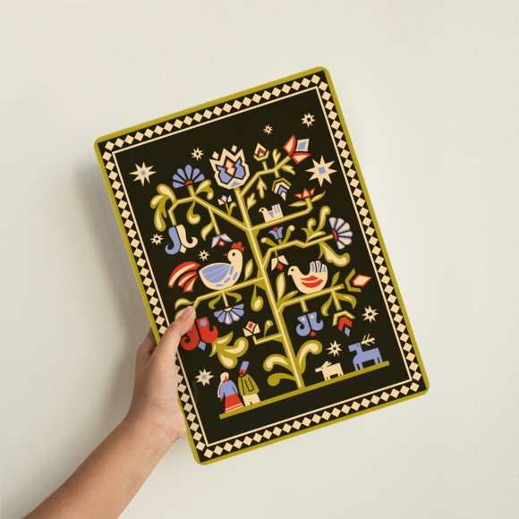  Wooden poster 