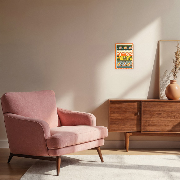  Wooden poster 