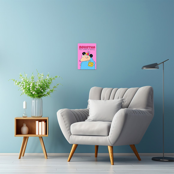  Wooden poster 