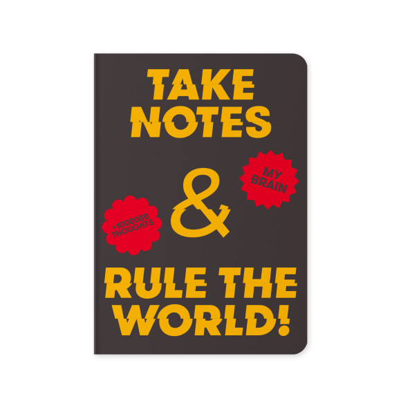  Блокнот в точку «Take notes»: Фото - ORNER 