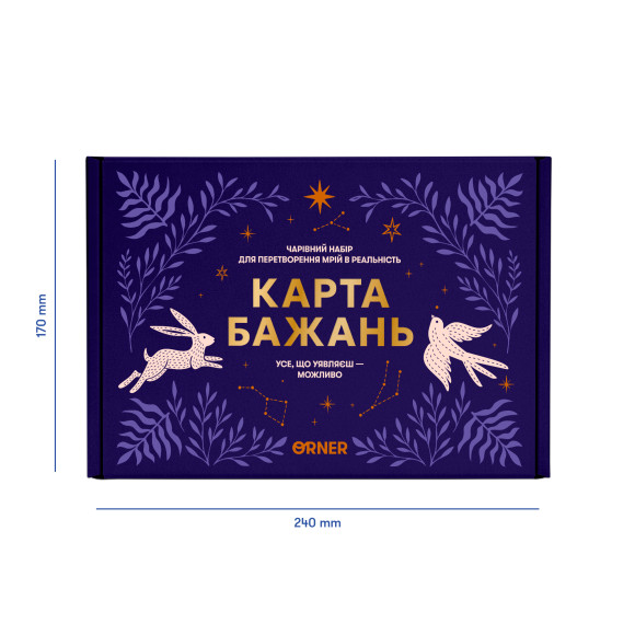 Набір для створення карти бажань «Усе можливо»: Фото - ORNER 