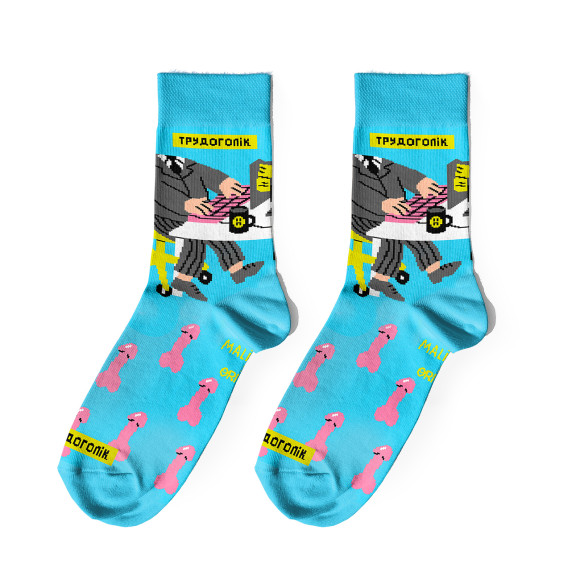  Носки ORNER x Maliunok «Трудоголик» 1 пара: Фото - ORNER 