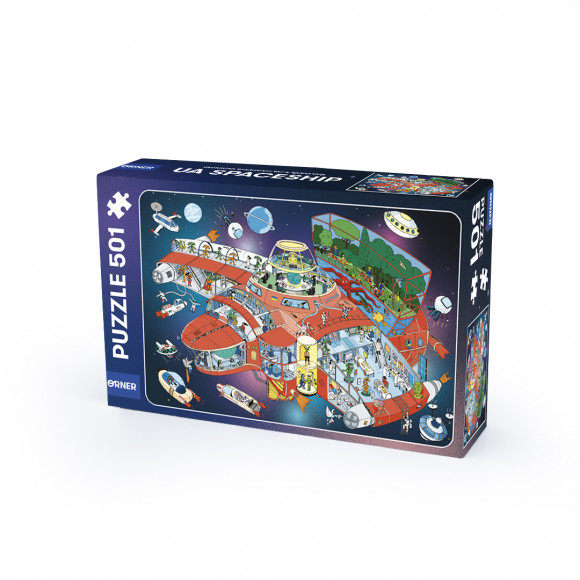  Jigsaw puzzle  ORNER Spaceship: Photo - ORNER 