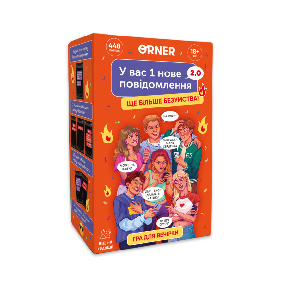  Игра для компании «У вас 1 новое сообщение 2.0»: Фото - ORNER 