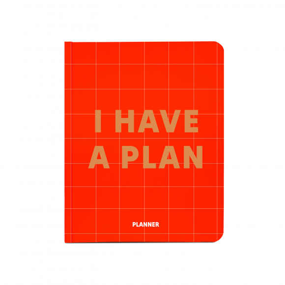  Планер «I HAVE A PLAN» красный: Фото - ORNER 