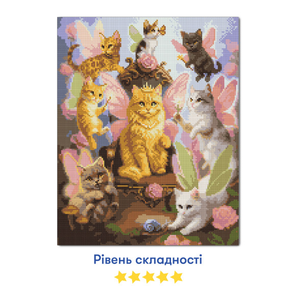  Алмазна мозаїка «Котофеї»: Фото - ORNER 