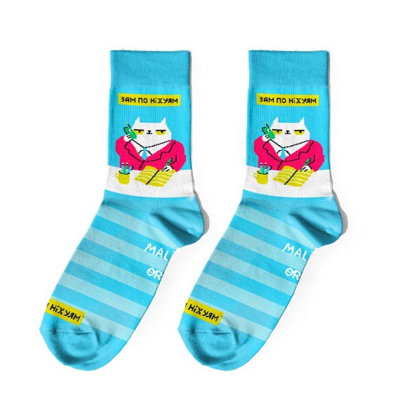 Носки ORNER x Maliunok «Зам» 1 пара: Фото - ORNER 