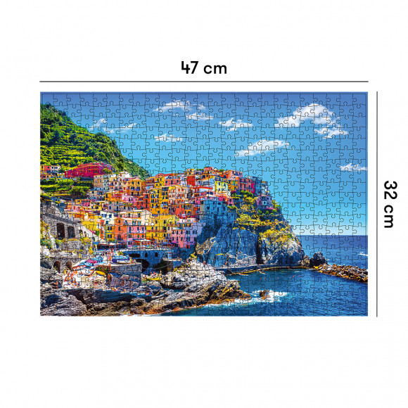  Jigsaw puzzle Manarola, Italy 500 elements: Photo - ORNER 