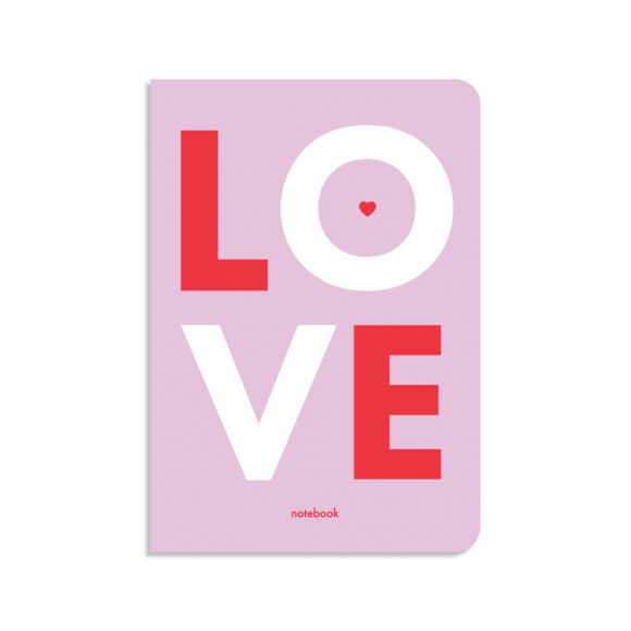  Love plaid notebook purple: Photo - ORNER 