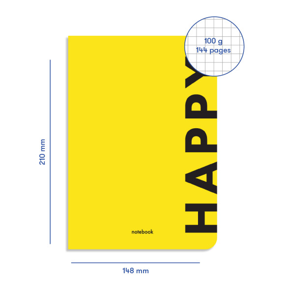  Happy plaid notebook: Photo - ORNER 
