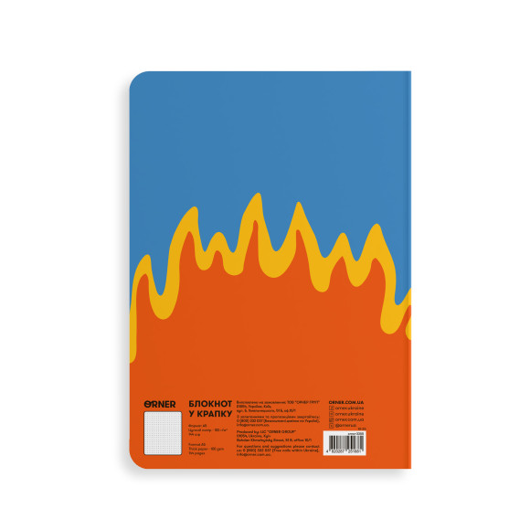  Блокнот в крапку «Без правил»: Фото - ORNER 