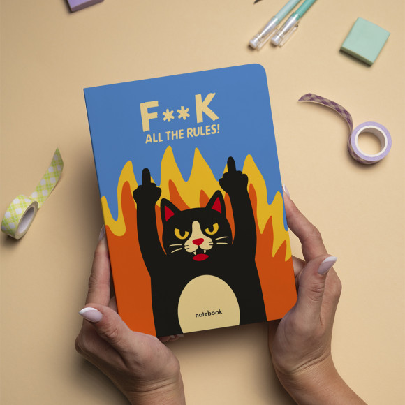  Блокнот в крапку «Без правил»: Фото - ORNER 