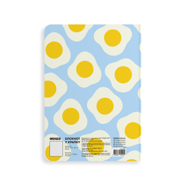  Блокнот в крапку «Для просмажки ідей»: Фото - ORNER 