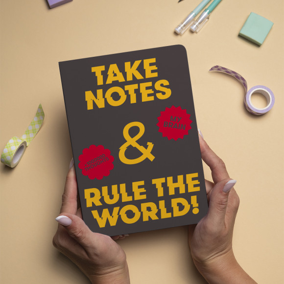  Блокнот в точку «Take notes»: Фото - ORNER 