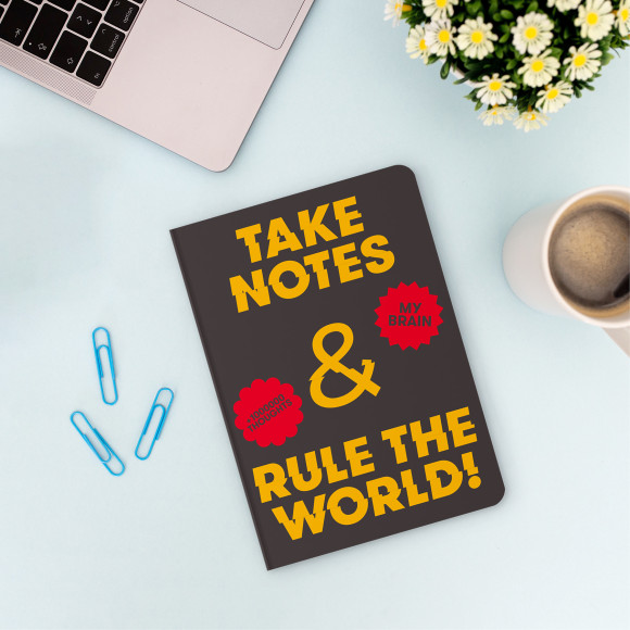  Блокнот в точку «Take notes»: Фото - ORNER 