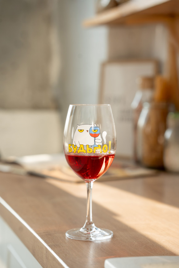  Бокал для вина ORNER x Maliunok «Будьмо»: Фото - ORNER 