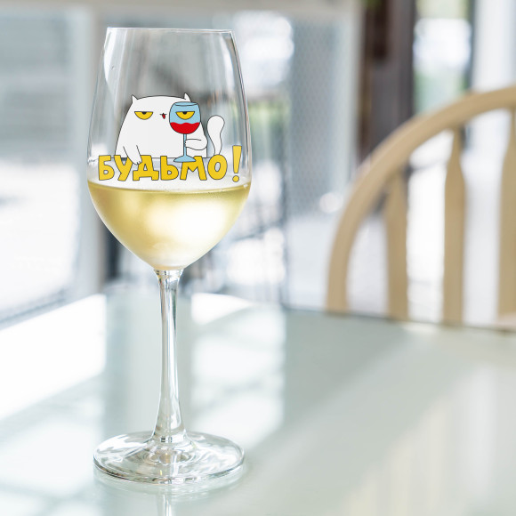  Бокал для вина ORNER x Maliunok «Будьмо»: Фото - ORNER 