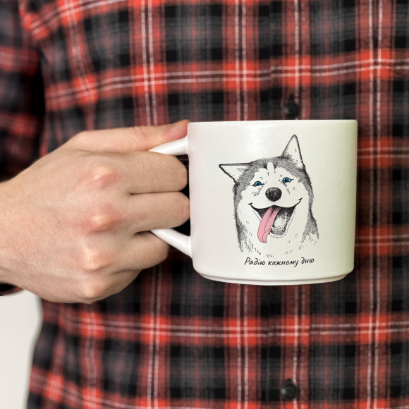  Cup Happy Husky: Photo - ORNER 