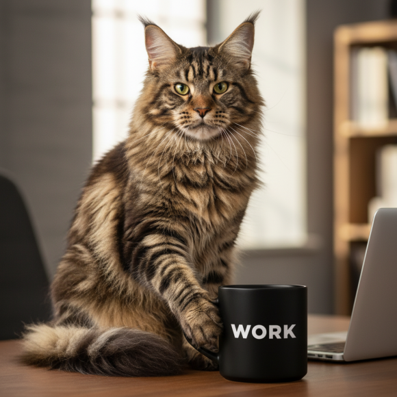  Чашка «Work» черная: Фото - ORNER 