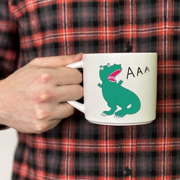  Чашка «Динозавр ААА»: Фото - ORNER 