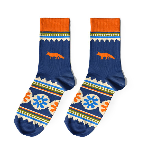  Шкарпетки «Схід» сині 1 пара: Фото - ORNER 