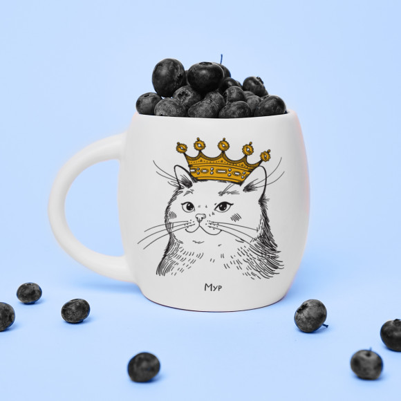  Чашка «Киця в короні»: Фото - ORNER 