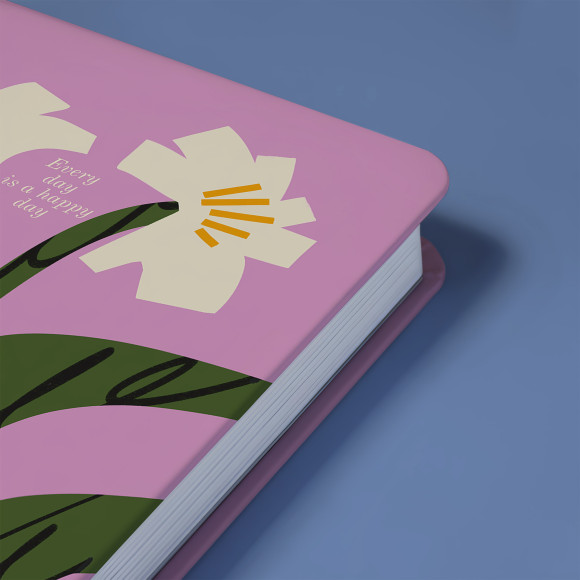  Щоденник вдячності «Квітковий» рожевий: Фото - ORNER 