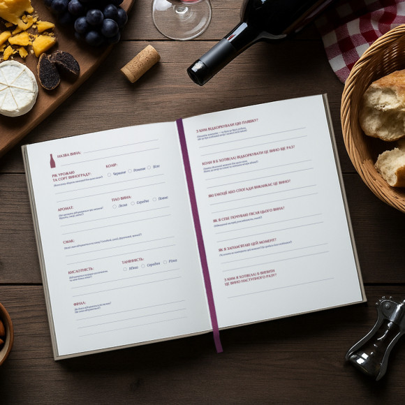  Винный дневник «Мои заметки винолюба»: Фото - ORNER 