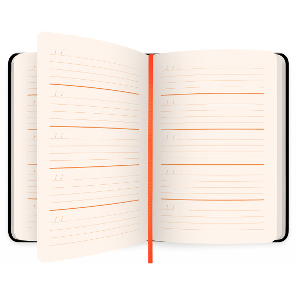  Щоденник на 3 роки «One line a day» чорний: Фото - ORNER 