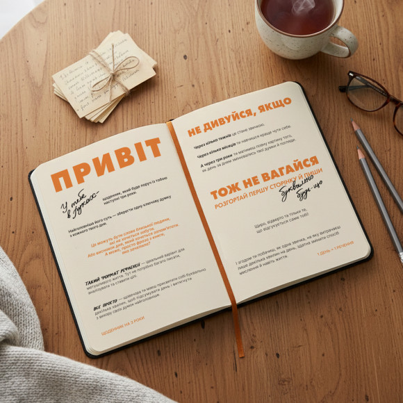  Щоденник на 3 роки «One line a day» чорний: Фото - ORNER 