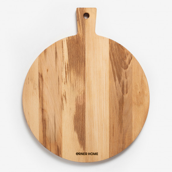 Round cutting board with a handle (large): Photo - ORNER 