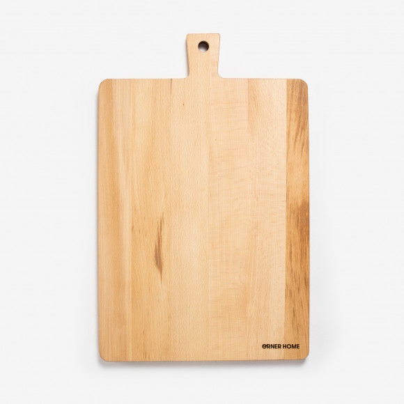  Rectangular cutting board with a handle (large): Photo - ORNER 