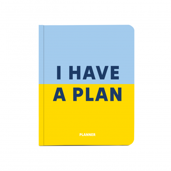  Планер «I HAVE A PLAN» сине-желтый: Фото - ORNER 