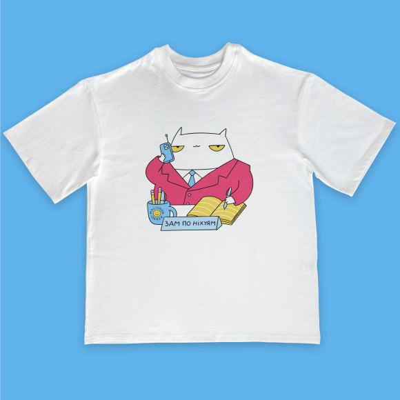  Oversized T-shirt ORNER x Maliunok “Deputy”: Photo - ORNER 
