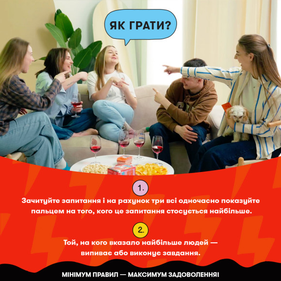  Гра для компанії «Хто тут Хто?»: Фото - ORNER 
