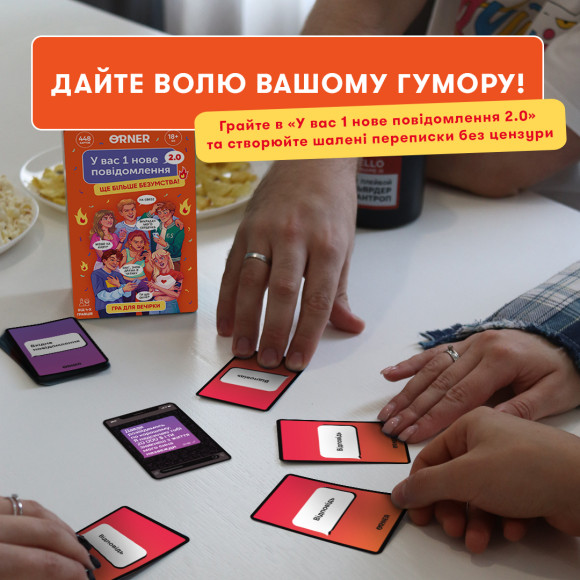  Игра для компании «У вас 1 новое сообщение 2.0»: Фото - ORNER 