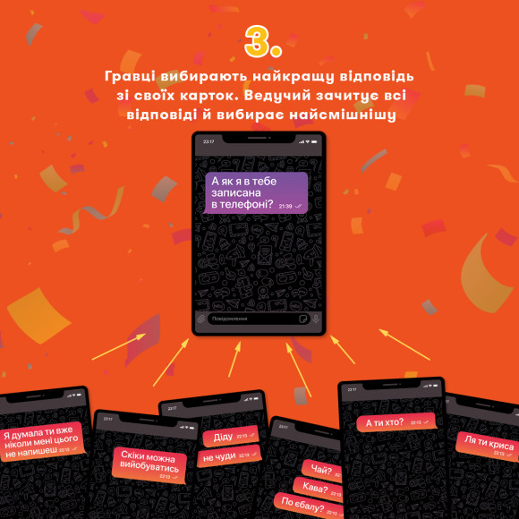 Игра для компании «У вас 1 новое сообщение 2.0»: Фото - ORNER 