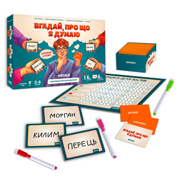  Игра для компании «Угадай, о чем я думаю»: Фото - ORNER 
